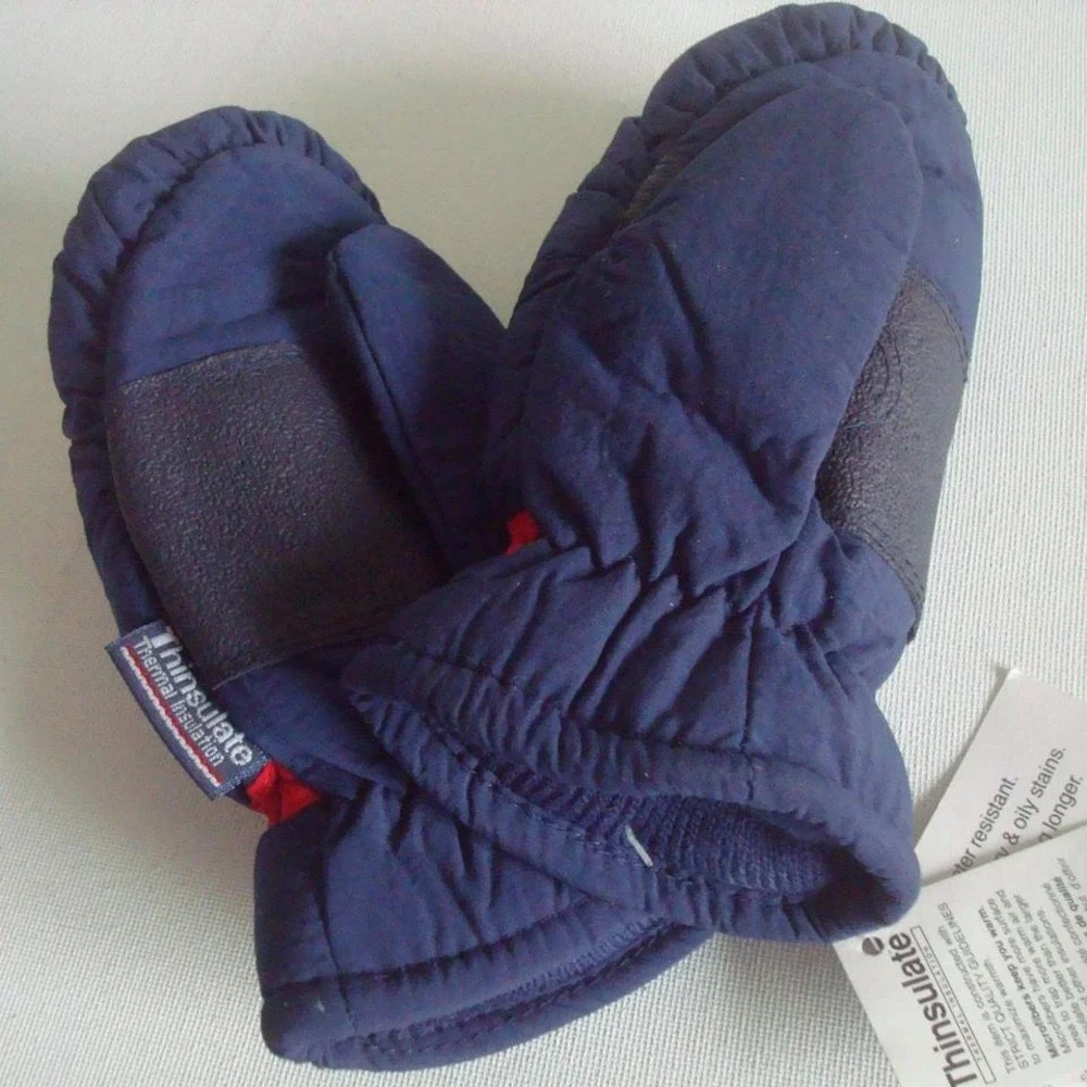 HOUSTON ROCKETS GLOVES MITTENS YOUTH KIDS 2-7YRS VINTAGE G-CAP G4‎